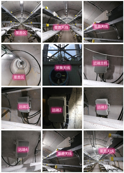  新河电力管廊覆盖天线方案案例